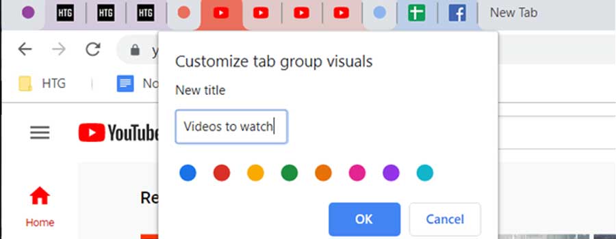 Google thêm tính năng nhóm trang web cho trình duyệt Chrome