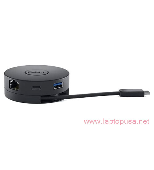 Bộ chuyển đổi Dell DA300 - USB-C Mobile Adapter to HDMI/VGA/DP/Ethernet/USB-C/USB-A